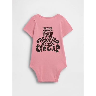 GAP Baby body Brannan Bear Pocket Ružová