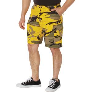 ROTHCO мъжки камуфлажни къси панталони rothco - карго - жълти - 65007