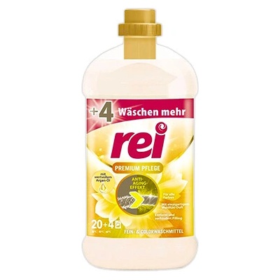 Rei Premium Pflege prací gél na farebnú bielizeň s argánovým olejom 1,08 l