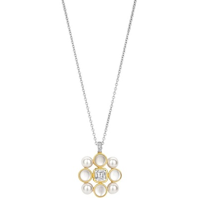Ti Sento Дамско сребърно колие с перли Ti Sento 34046YP (34046YP)