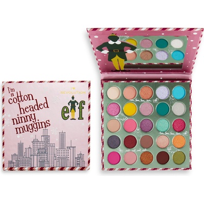 Revolution Beauty Elf x I Heart Revolution Palette Ninny Muggins Сенки палитра 0, 45gr