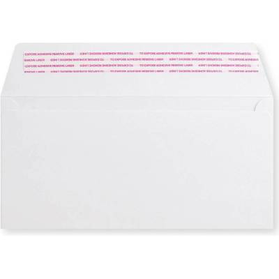 Bílá obálka Post Marque 114x229 mm