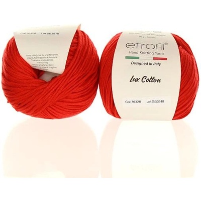 Etrofil Lux Cotton červená 70328