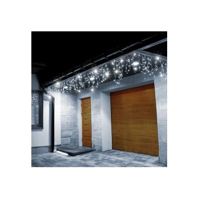 SPRINGOS LED krápníky 22,5m 500LED IP44 studená bílá + záblesky CL0516-XG