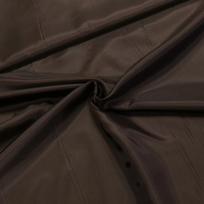 Podšívka polyesterová 42, jednobarevná hnědá, š.150cm (látka v metráži)