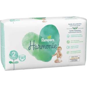 Pampers Памперси Pampers Harmonie 2 (4-8 кг. ) - 39 броя