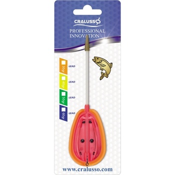 Cralusso Krmítko + Plniacaí Forma Rocket Method Pink - 50 g