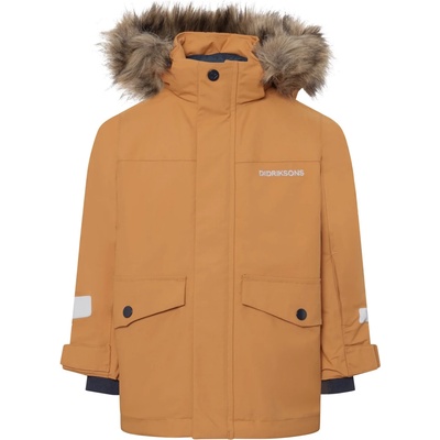 Didriksons Детско зимно яке Didriksons Kid's Bjärven Parka 4 Winter jacket - Almond Tree - размер 80 (703-6469-0111)