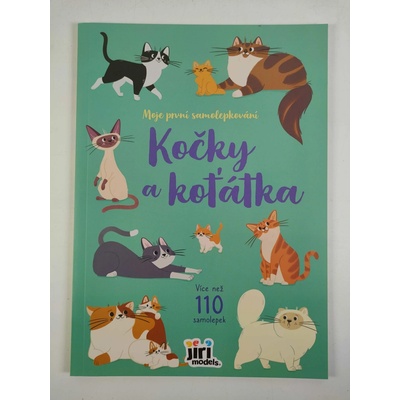 Moje první samolepkování kočky a koťátka