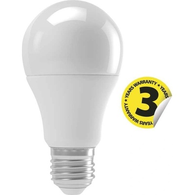 Emos LED žárovka E27 9W Classic A60 pohybový teplá bílá