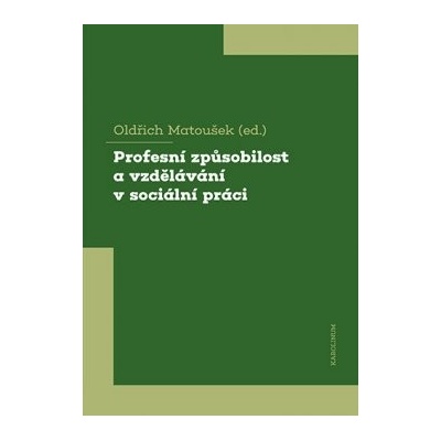Profesní způsobilost a vzdělávání v sociální práci