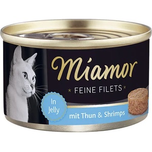 Miamor Feine Filets tuna & shrimp tin 100 g