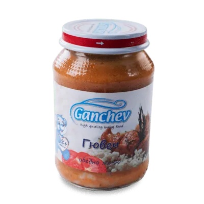 Ганчев пюре Обедно меню Гювеч 8м+