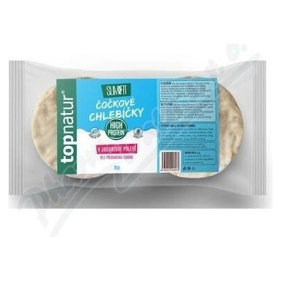 Topnatur SLIM&FIT čočkové chlebíčky jogu.poleva70 g