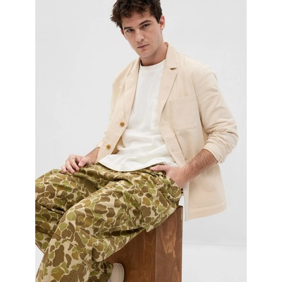 GAP Памучно сако GAP GAP | Bezhov | МЪЖЕ | XS