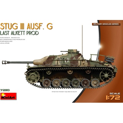 MiniArt Sturmgeschütz III Ausf.G Last Alkett Production 1:72