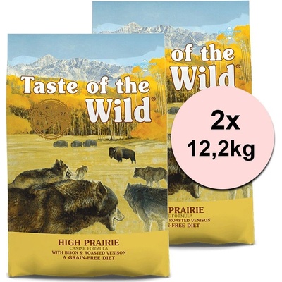 Taste of the Wild High Prairie 2 x 12,2 kg