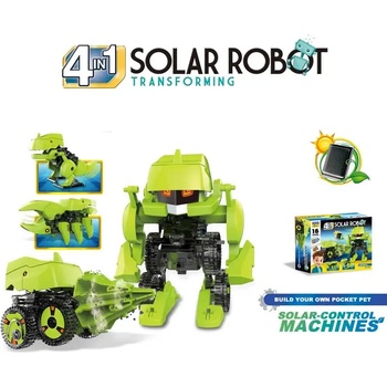 Детски соларен робот 4в1, Динозавър