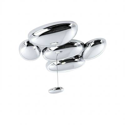 POLARIS LED плафон Rise | Огледална хромирана форма | 10W | 3000K | Цена 480, 00€ (938, 80 лв) (KPY4043-S)