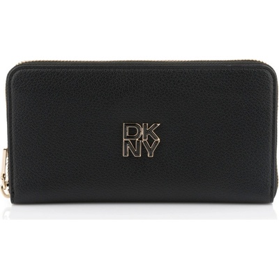 DKNY BUSHWICK LARGE ZIP A černá/zlatá