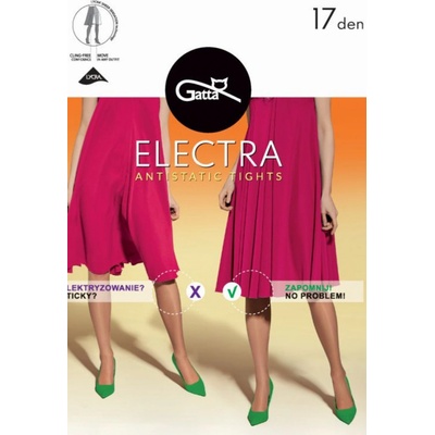 Gatta Electra Antistatic Tights 17 DEN Černá