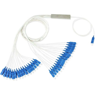 Conneu Оптичен PLC сплитер 1x32 с SC-UPC конектори, Conneu (CNPLC-132-SC1-SC1-BL)