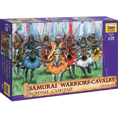 Zvezda Samurai Warriors-Cavalry 1:72