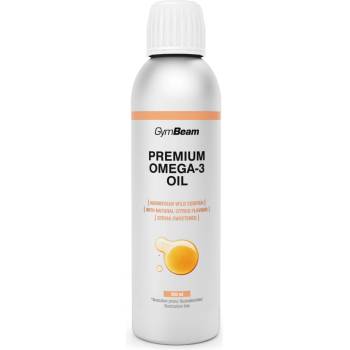 GymBeam Premium Omega 3 250 ml цитрус