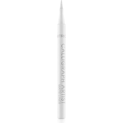 Catrice Calligraph Artist Matte očné linky vo fixe s matným efektom 070 Snow White 1,1 ml