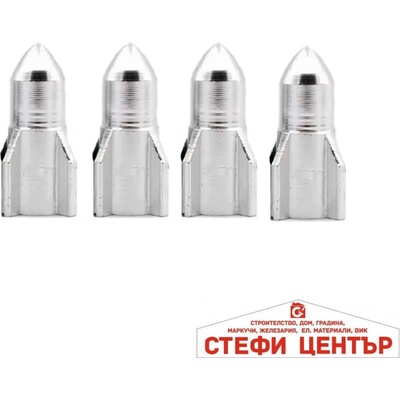 Paolo Капачета за вентил 4бр/к-т pa816 - сиви (09400)