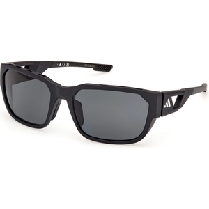Adidas Мъжки очила за колоездене Adidas eyewear SP0092 Polarized Cat. 3 Cycling glasses - Matte Black / Smoke - размер One Size (205-4716-0111)