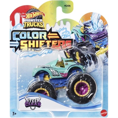 Hot Wheels Monster Trucks Color Shifters STEAR CLEAR HVH83