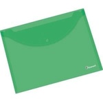 TITANUM Envelope briefcase A4 transparent green