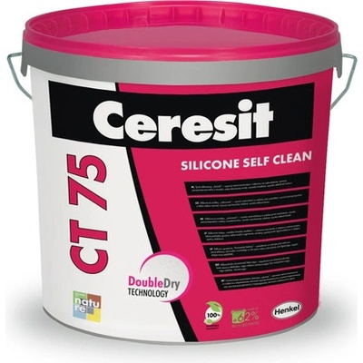 Ceresit CT 75 Silikónová omietka, 2,0mm "ryhovaná" - báza