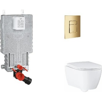 GROHE Uniset s tlačidlom Skate Cosmopolitan SANI15BB4117