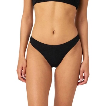 Rip Curl Custom Rib Cheeky bikini bottom - Black (Black)