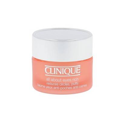 Clinique All About Eyes Oční krém Rich 15 ml pro ženy