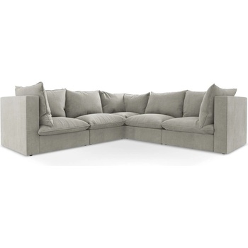 makamii Светлосив ъглов диван Manao - Makamii (MANAO_COR_41_P1_C6)