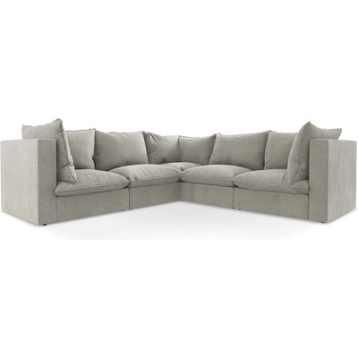 makamii Светлосив ъглов диван Manao - Makamii (MANAO_COR_41_P1_C6)