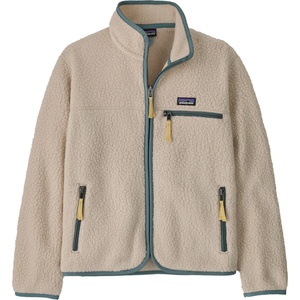 Patagonia Детско поларено яке Patagonia Kid's Retro Pile Jacket Fleece jacket - Dark Natural - размер M (703-8013-0113)