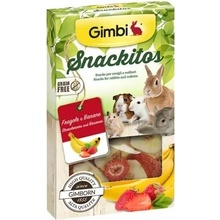 Gimbi Snackit jahoda a banán 60 g