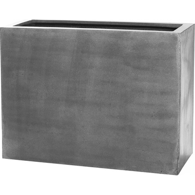 Pottery Pots květináč Jort L Grey Natural Fiberstone 95 x 38 x 72 cm