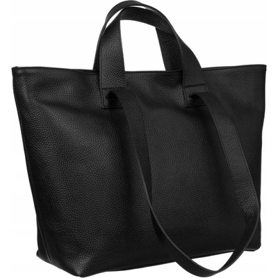 Kožená dámská shopper kabelka Artemisia černá
