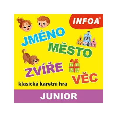 Jméno, město, zvíře, věc Junior