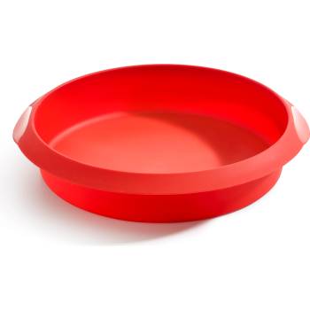 Lékué Форма за печене Lekue кръгла силиконова 20 см червена (881060)