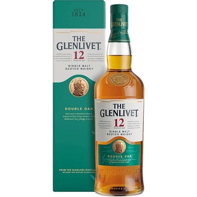 The Glenlivet Single Malt Double Oak 12y 40% 0,7 l (kartón)