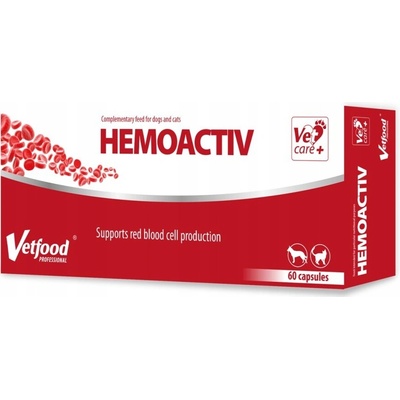 Vetfood HemoActiv blister 2 x 60 kapslí