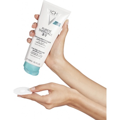 Vichy Pureté Thermale odličovač 3 v 1 300 ml