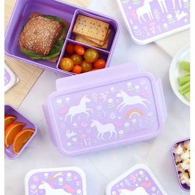 A little lovely company: Bento box, кутия за храна - Unicorn Dreams (BBUDPU70)