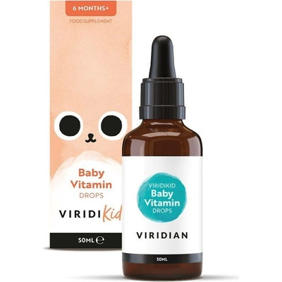Viridian Nutrition Viridikid Baby Vitamin Drops 50 ml